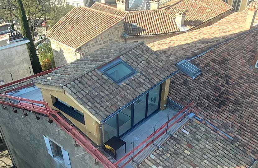 Extension bois une terrasse tropézienne à Valence TRAVERSIER — free download